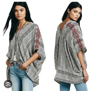 Free People Tribal Beat Caftan Tunic